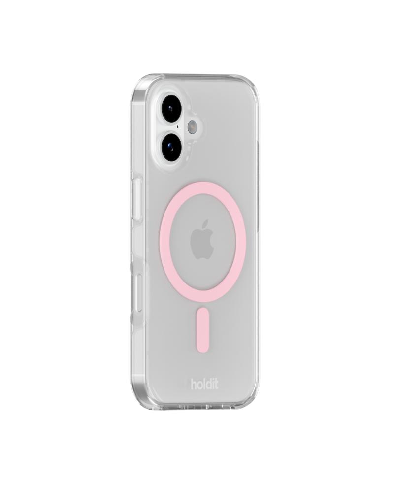 holdit holdit iPhone 17 MagSafe Mobilskal Pink/Transparent
