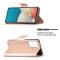  Samsung Galaxy A53 5G Fodral Tryckta Fjärilar Roséguld