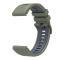  Garmin Fenix 22 mm Armband Quick Release Silikon Grön