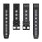  Garmin Fenix 26 mm Armband Quick Release Silikon Svart