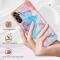  Samsung Galaxy A54 5G Skal Marmor TPU Galaxy Blå