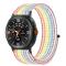  Galaxy Watch 8 46/44/40 mm Armband Nylon Loop Rainbow