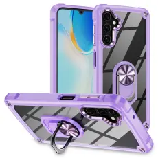 Samsung Galaxy A16/A26 5G Skal Shockproof Ring Hybrid Lila