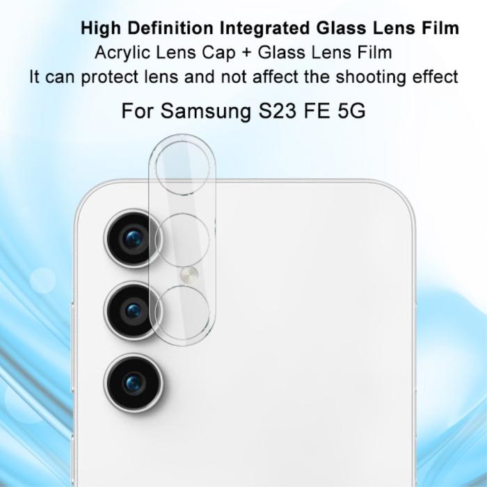 Bild 3, IMAK IMAK Galaxy S23 FE Linsskydd Härdat Glas/Akryl Transparent