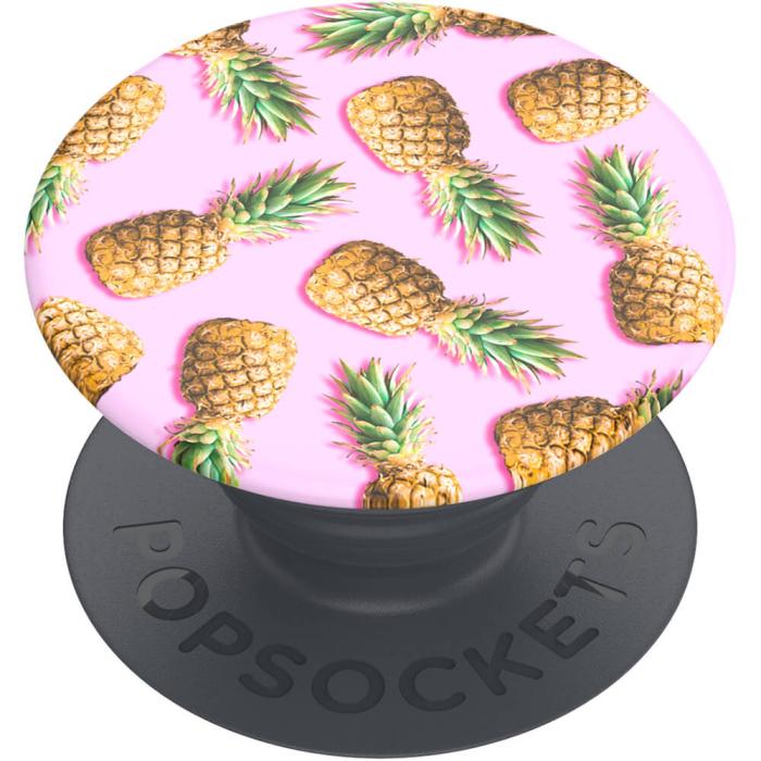 Bild 2, PopSockets PopSockets Basic Grip Med Ställfunktion Pineapple Palooza