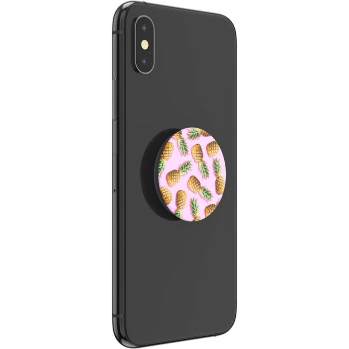 Bild 4, PopSockets PopSockets Basic Grip Med Ställfunktion Pineapple Palooza