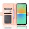  Sony Xperia 10 IV Fodral Avtagbart Kortfodral Ljus Rosa