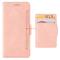  Sony Xperia 10 IV Fodral Avtagbart Kortfodral Ljus Rosa