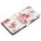  Honor Magic7 Pro Fodral Med Tryck Rosa Blommor