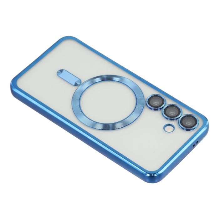 Bild 5,  Galaxy S26 Plus Skal MagSafe Electroplated TPU Blå