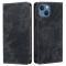  iPhone 15 Plus Fodral RFID Flip Retro Svart