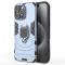  iPhone 16 Pro Max Skal Hybrid Armor Ring Blå
