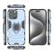  iPhone 16 Pro Max Skal Hybrid Armor Ring Blå