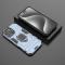  iPhone 16 Pro Max Skal Hybrid Armor Ring Blå