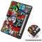  Samsung Galaxy Tab S10 Lite Fodral Tri-Fold Graffiti