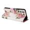  Samsung Galaxy S26 Fodral RFID Rosa Blommor