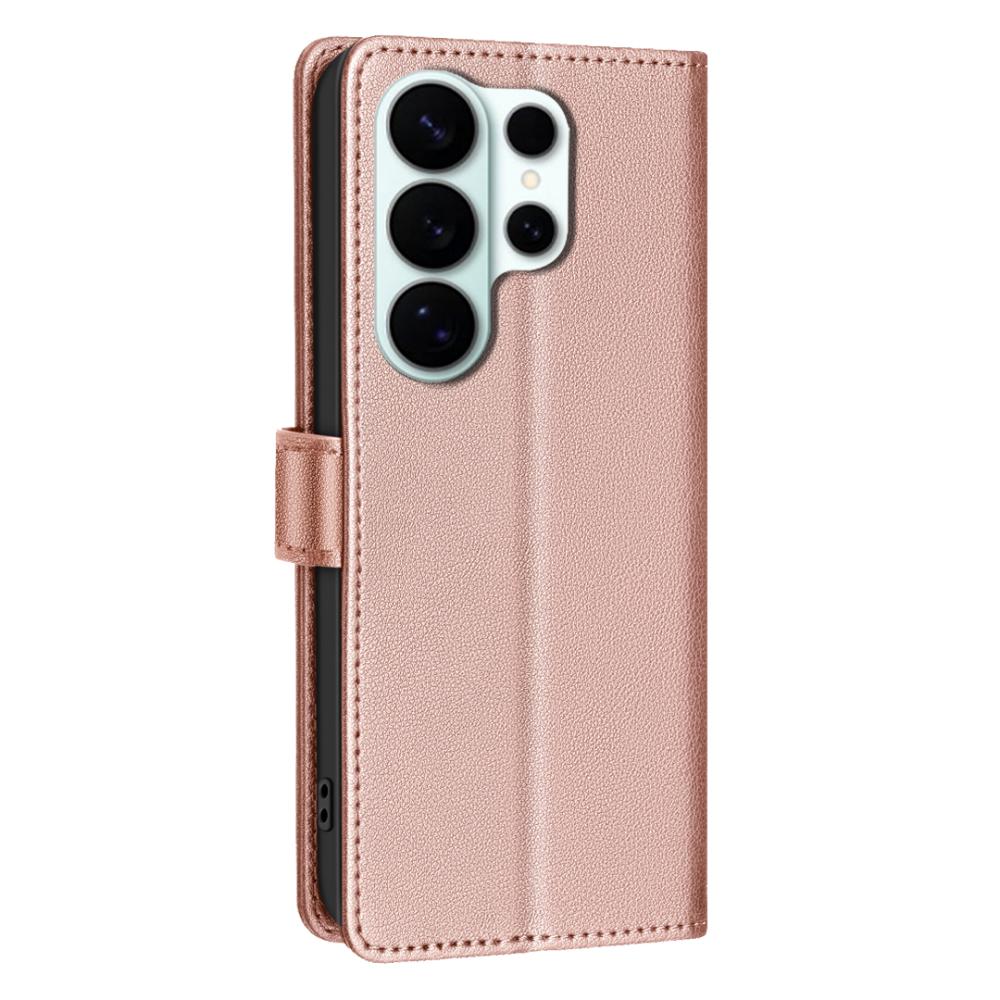 BINFEN BINFEN Samsung Galaxy S26 Ultra Fodral RFID Läder Roséguld