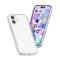  iPhone 17 Skal MagSafe Hybrid Glitter Vit