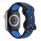 ColorPop Sportarmband Dual-Color Apple Watch 42/41/40/38 mm (S/M) Svart/Blå