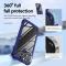  iPhone 15 Pro Skal Shockproof Armor Hybrid Blå