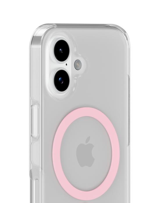 Bild 4, holdit holdit iPhone 17 MagSafe Mobilskal Pink/Transparent