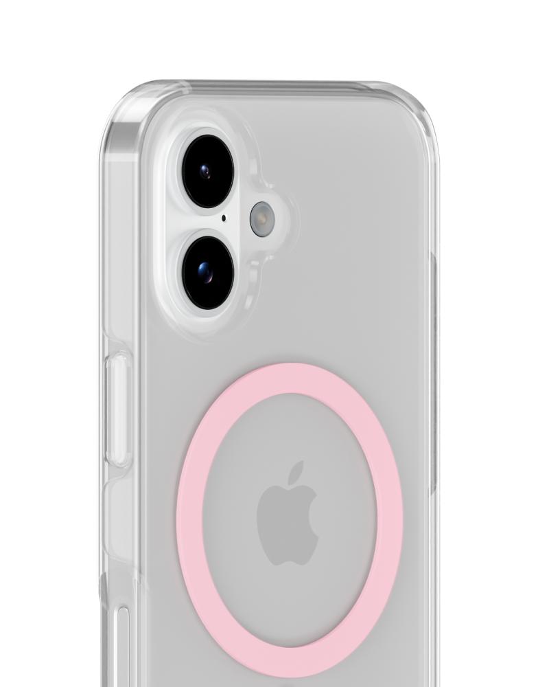 holdit holdit iPhone 17 MagSafe Mobilskal Pink/Transparent
