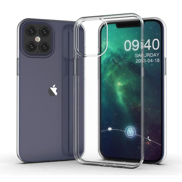 Bild 3,  iPhone 12 Pro Max - Transparent TPU Skal