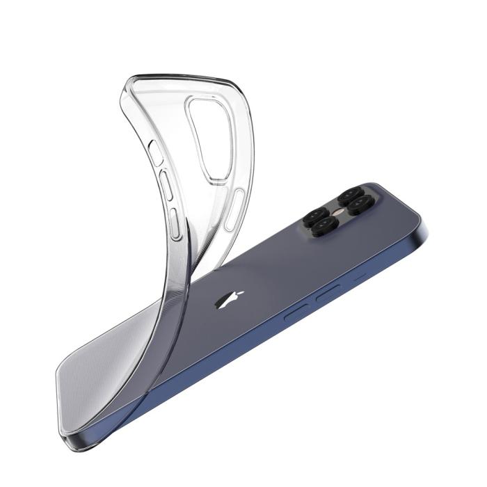 Bild 4,  iPhone 12 Pro Max - Transparent TPU Skal