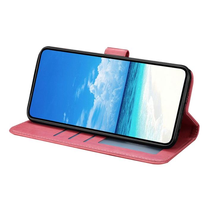 Bild 2,  Motorola Moto G56 5G Fodral Fjäril Tryck Rosa