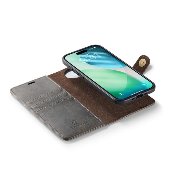 Bild 5, DG.MING DG.MING iPhone Air 2in1 Magnet Fodral / Skal Grå