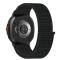  Galaxy Watch 8 46/44/40 mm Armband Nylon Loop Svart