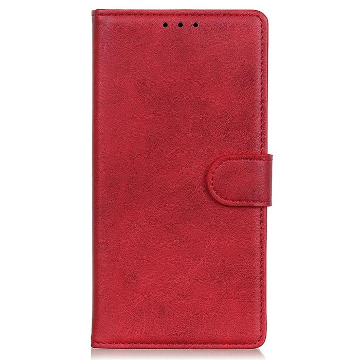 Bild 6,  Sony Xperia 1 VII Fodral Läder Röd