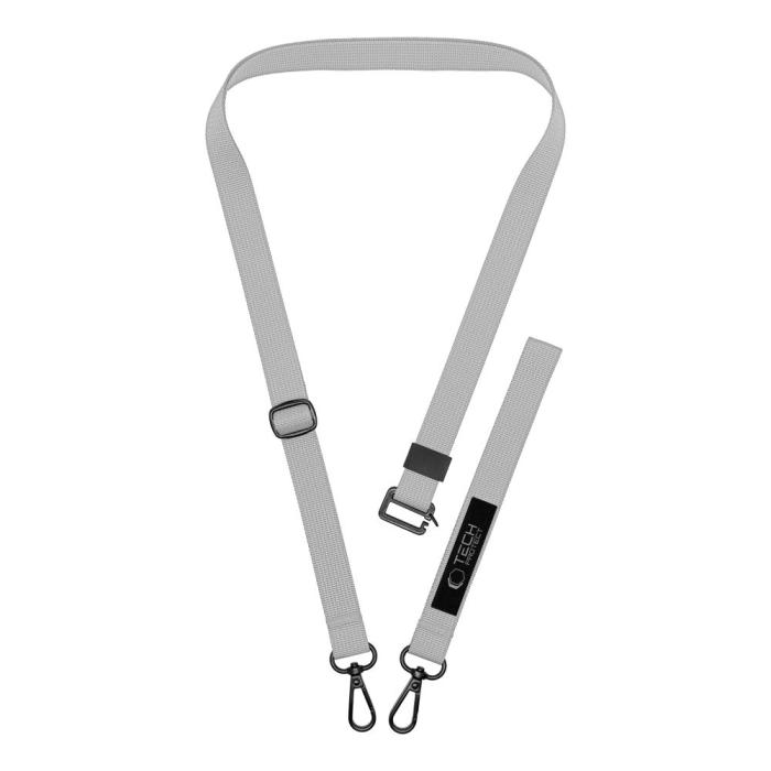 Bild 3, Tech-Protect Tech-Protect Mobilhållare Cross Body Crayon Grey