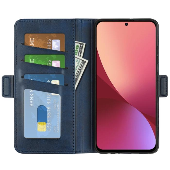 Bild 4,  Xiaomi 12 Fodral Magnetisk Stängning Blå