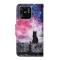 Xiaomi Redmi 10C Fodral Med Tryck Galaxy Cat