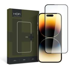 HOFI HOFI iPhone 15 Sk&auml;rmskydd Pro+ H&auml;rdat Glas Svart