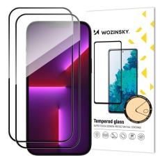 Wozinsky Wozinsky iPhone 14 Pro 2-PACK Sk&auml;rmskydd Helt&auml;ckande H&auml;rdat Glas
