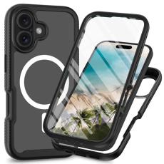  iPhone 16 Plus Skal MagSafe 360 Hybrid Defense Svart