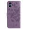  Samsung Galaxy A07 Fodral Med Fjäril Tryck Lila