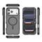  iPhone 17 Pro Max Skal MagSafe Shockproof Hybrid Svart