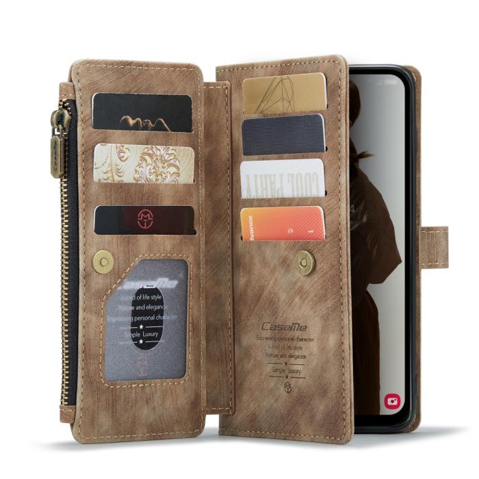 Bild 4, CASEME CASEME Samsung Galaxy A16 Fodral Multifunktionell Brun