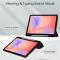  Samsung Galaxy Tab S10 Lite Fodral Tri-Fold Hybrid Svart