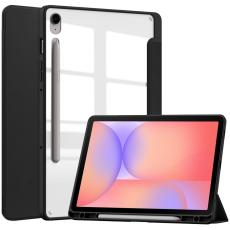  Samsung Galaxy Tab S10 Lite Fodral Tri-Fold Hybrid Svart