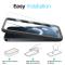 NORTHJO NORTHJO iPhone 16 Pro Skärmskydd Härdat Glas 2-PACK inkl. Ram