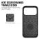  iPhone 17 Pro Skal MagSafe Hybrid Svart