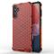  Galaxy A14 4G/5G Skal Shockproof Honeycomb Textur Röd