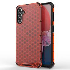  Galaxy A14 4G/5G Skal Shockproof Honeycomb Textur R&ouml;d
