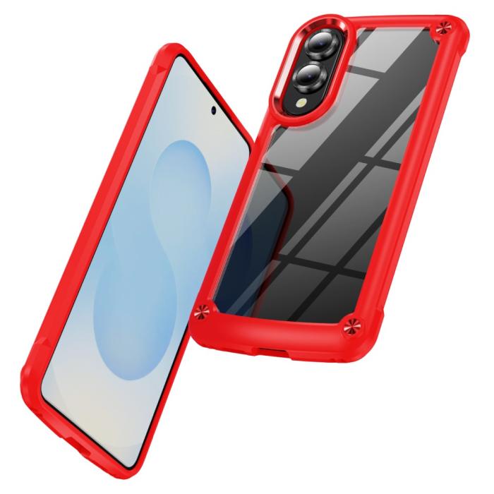 Bild 2,  Samsung Galaxy S25 Edge Skal Xtreme Shockproof Hybrid Röd