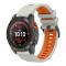  Garmin Fenix 26 mm Armband Quick Release Silikon Grå