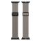 DUX DUCIS DUX DUCIS Apple Watch 42/44/45/46/49 mm Armband Flätat Grå
